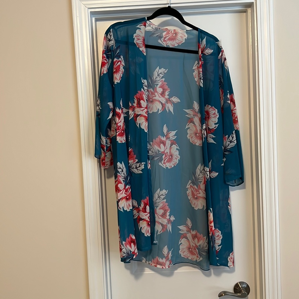 Floral kimono